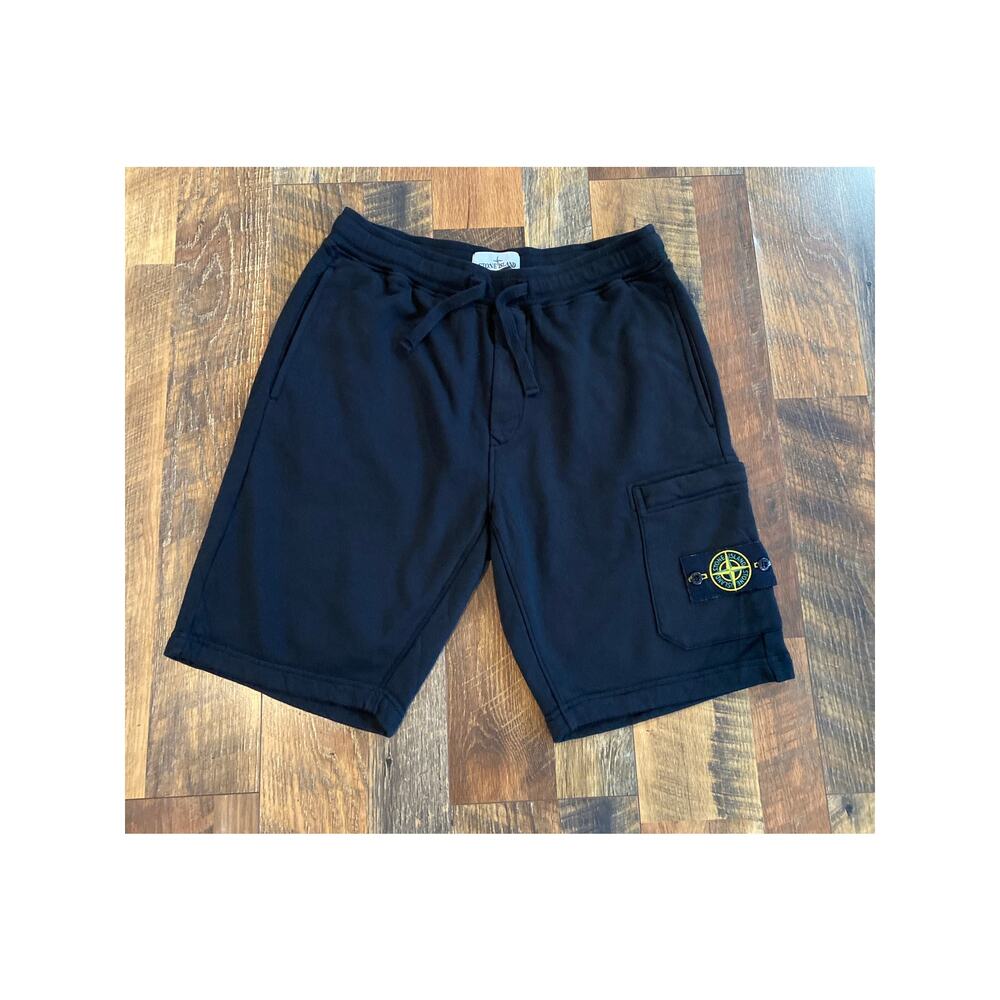 NWT STONE ISLAND Felpa Bermuda Shorts Cotton Size Medium